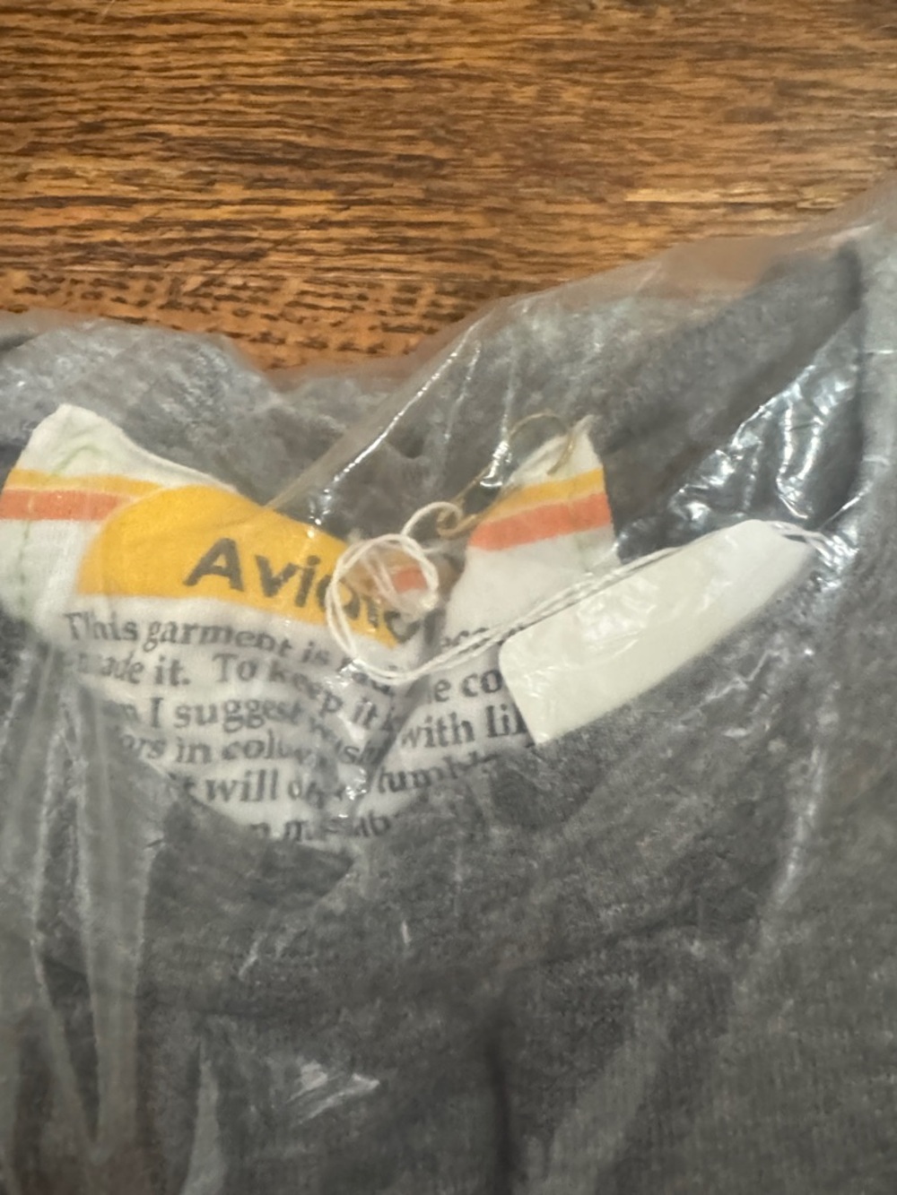 Aviator Nation/Heather Gray/Unisex Sweatshirt/Bolt Heart Crew/NEW! SEALED! - Picture 7 of 14